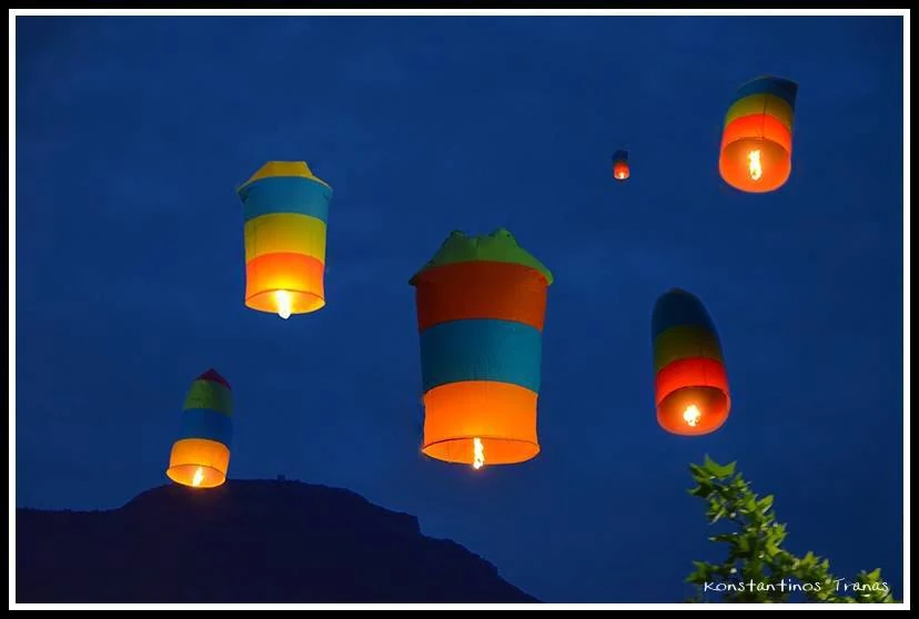 Λεωνίδιο: Με αερόστατα υποδέχονται την Ανάσταση